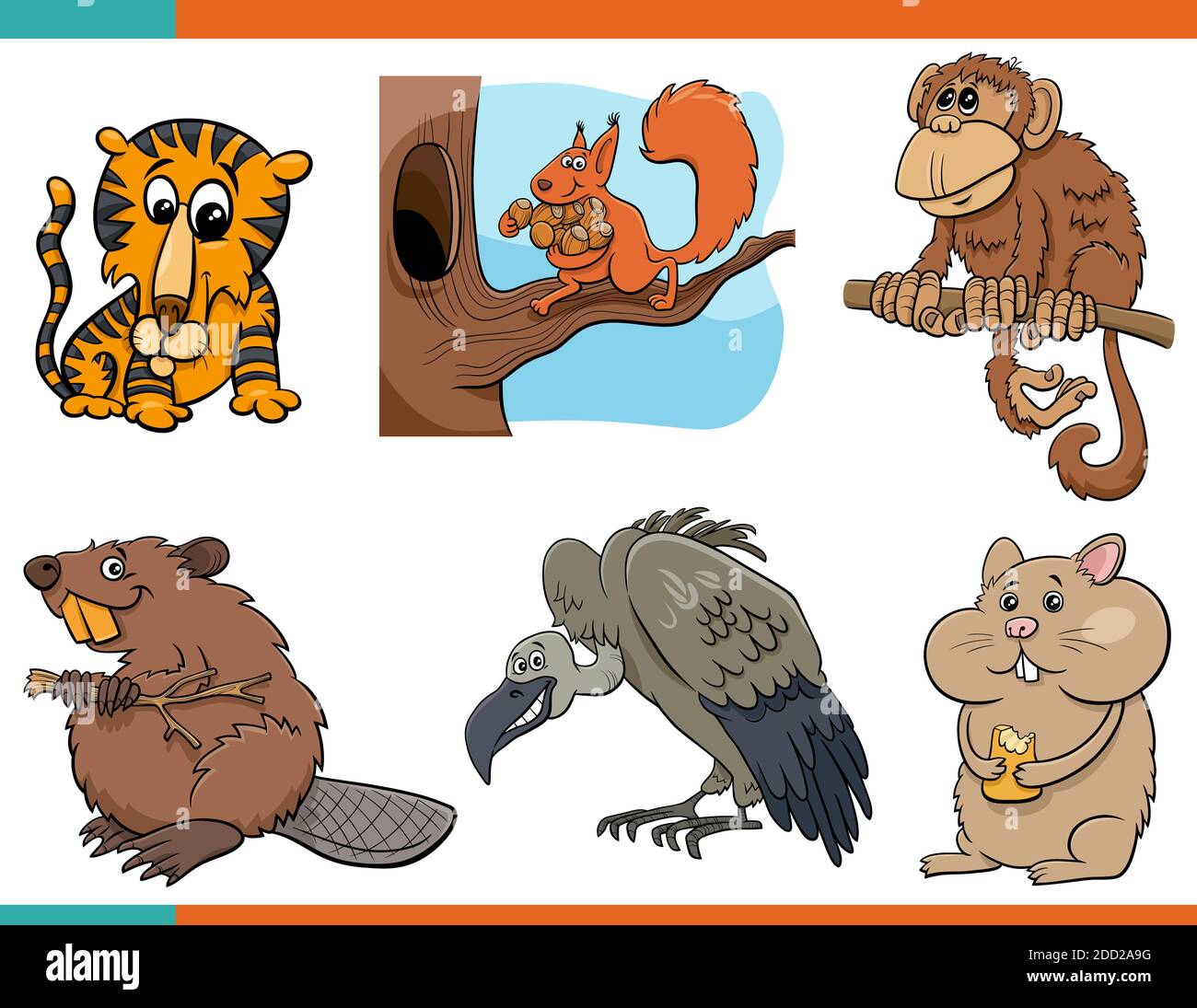 Cute vulture vector hi-res stock photography and images - Alamy