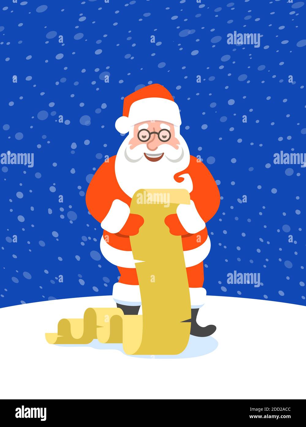 Naughty Santa Claus Cartoon