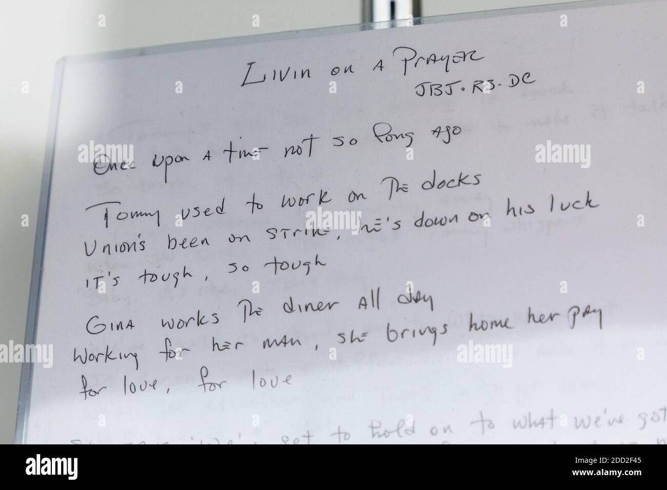Handwritten Lyrics High Resolution Stock Photography And Images Alamy Handwritten Lyrics High Resolution Stock Photography And Images Alamy