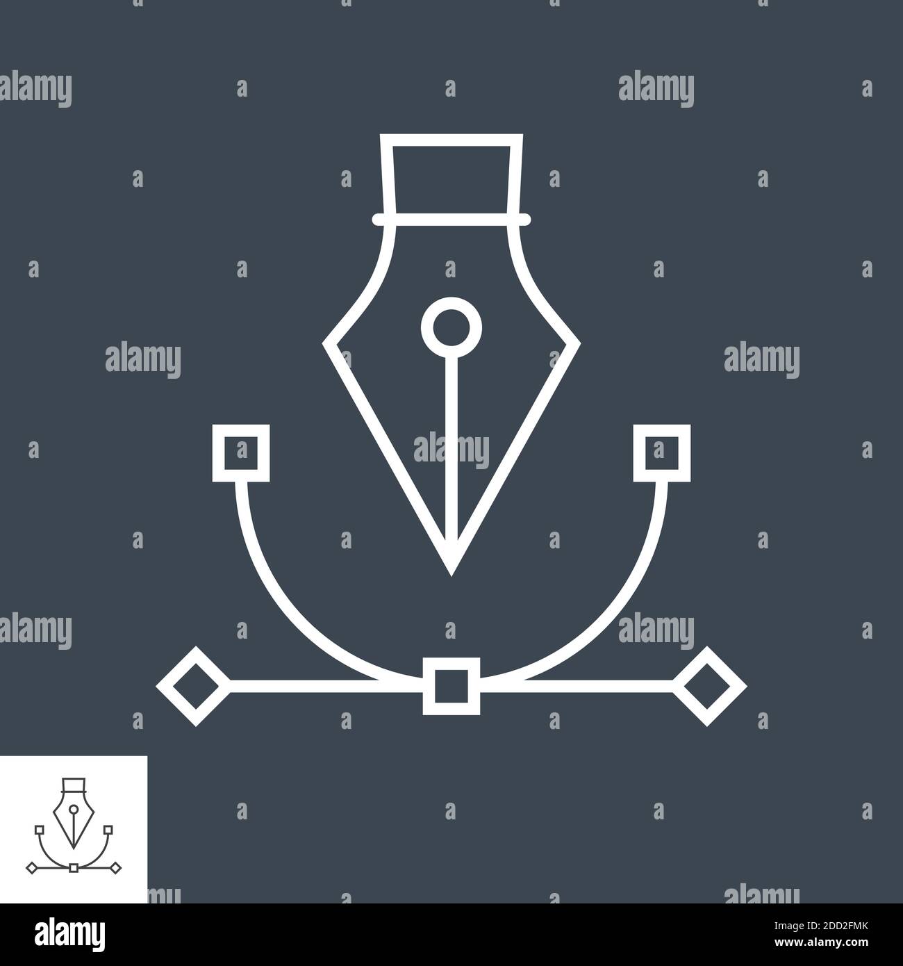 Pen Tool Vector Icon Stock Vector Image & Art - Alamy