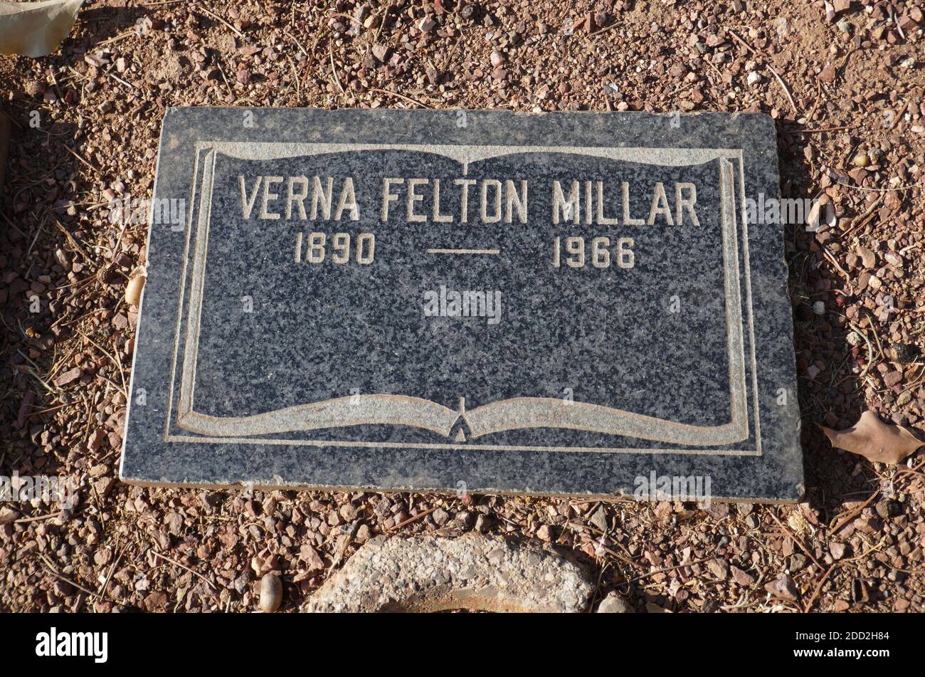 Glendale, California, USA 18th November 2020 A general view of atmosphere of actress Verna Felton's Grave at Grand View Memorial Park on November 18, 2020 at 1341 Glenwood Road in Glendale, California, USA. Photo by Barry King/Alamy Stock Photo Stock Photo