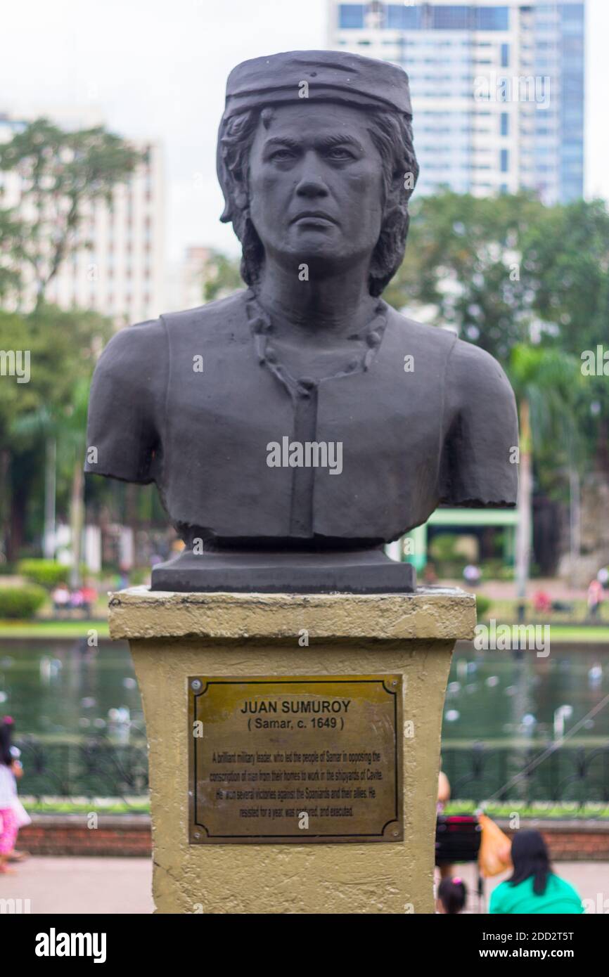 Inside the Rizal Park in Manila, Philippines Stock Photo Alamy