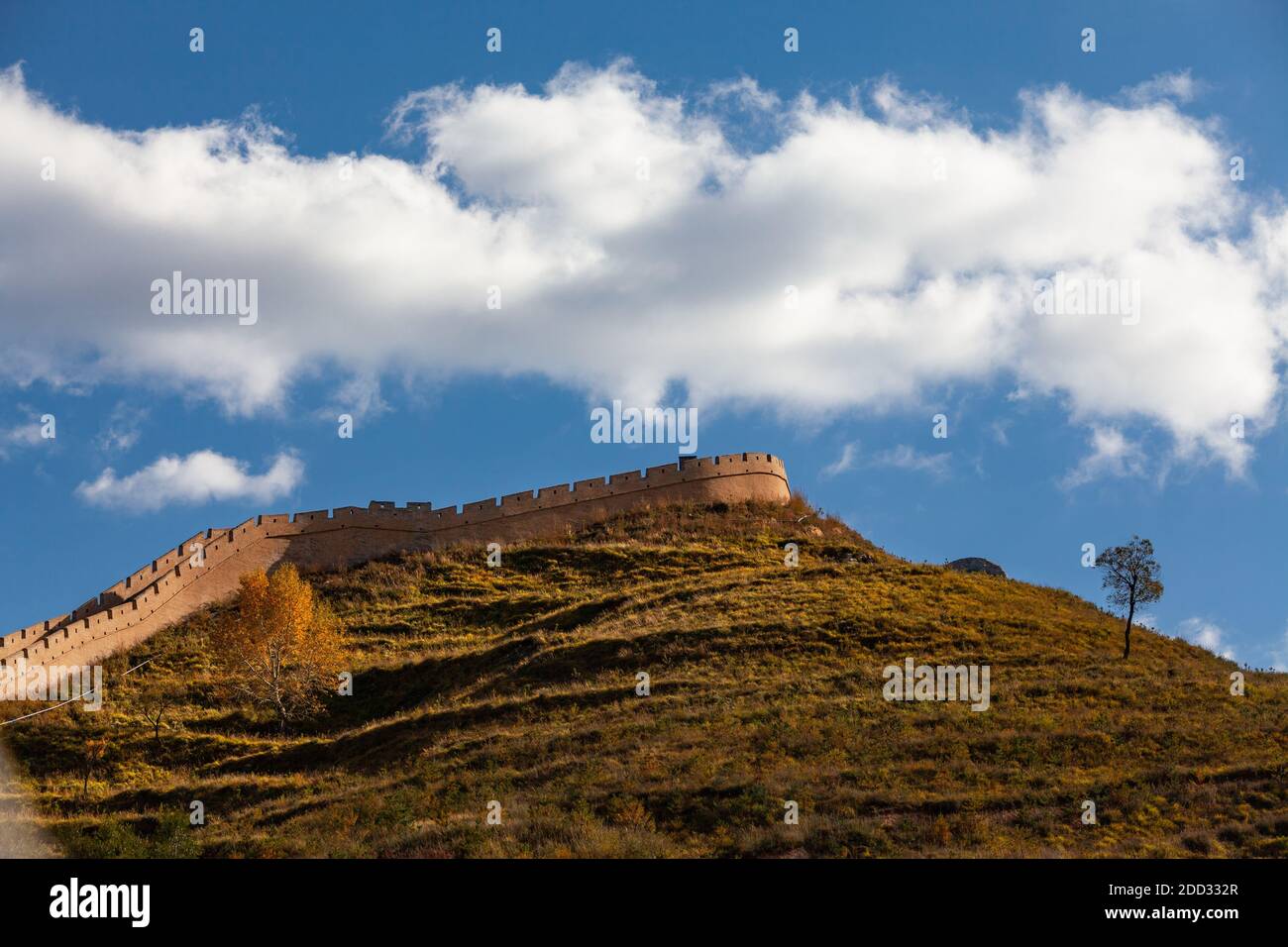 Yanmenguan the ancient Great Wall 016 Stock Photo