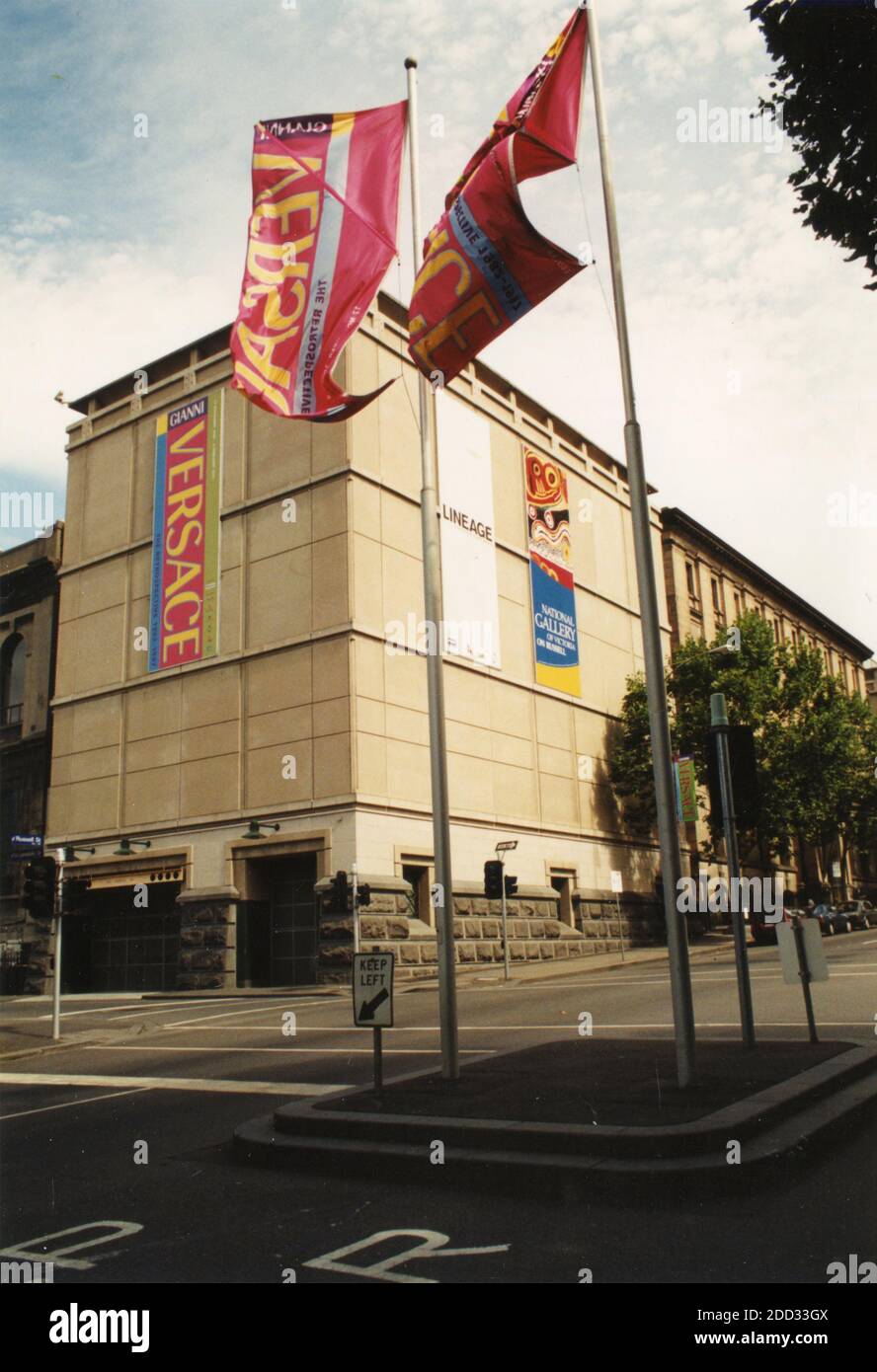 National Gallery building, Melbourn, Australia 2001 Stock Photo