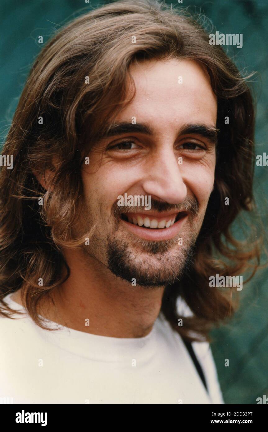 Spanish tennis player German Lopez, 1997 Stock Photo
