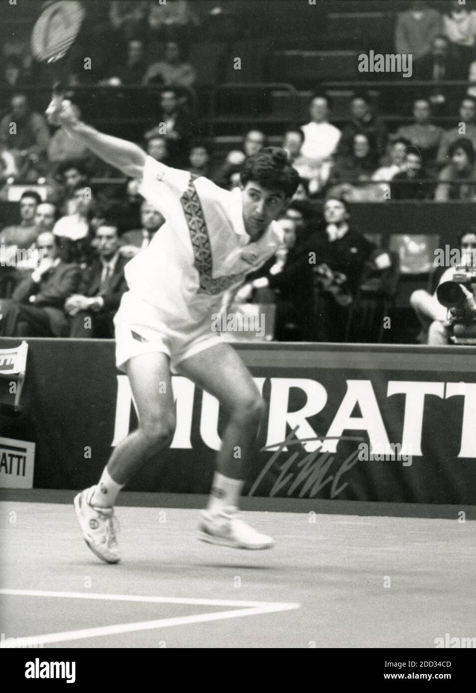 Italian tennis player Stefano Pescosolido, 1990s Stock Photo