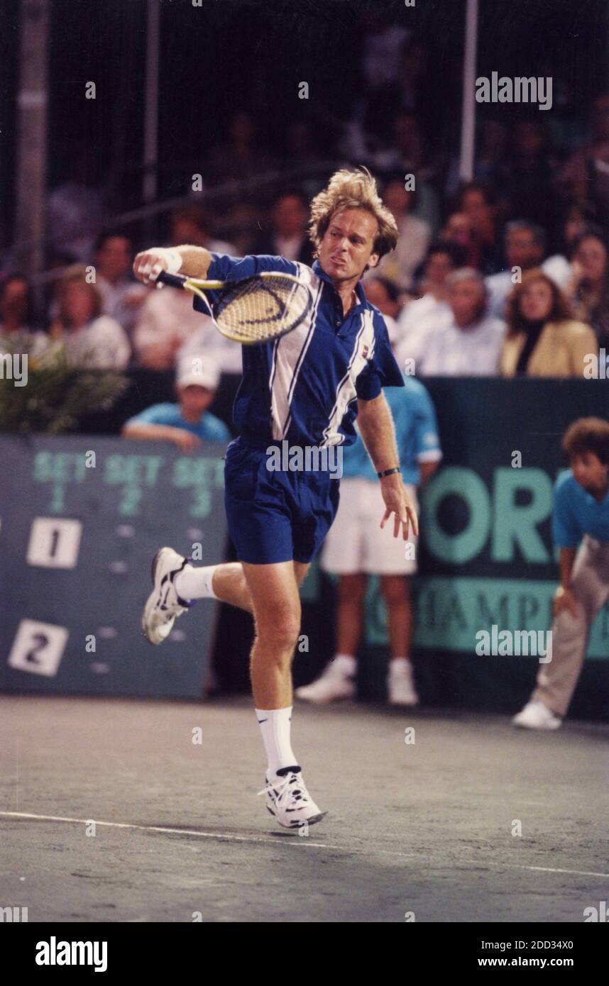British tennis player John Lloyd, 1996 Stock Photo - Alamy