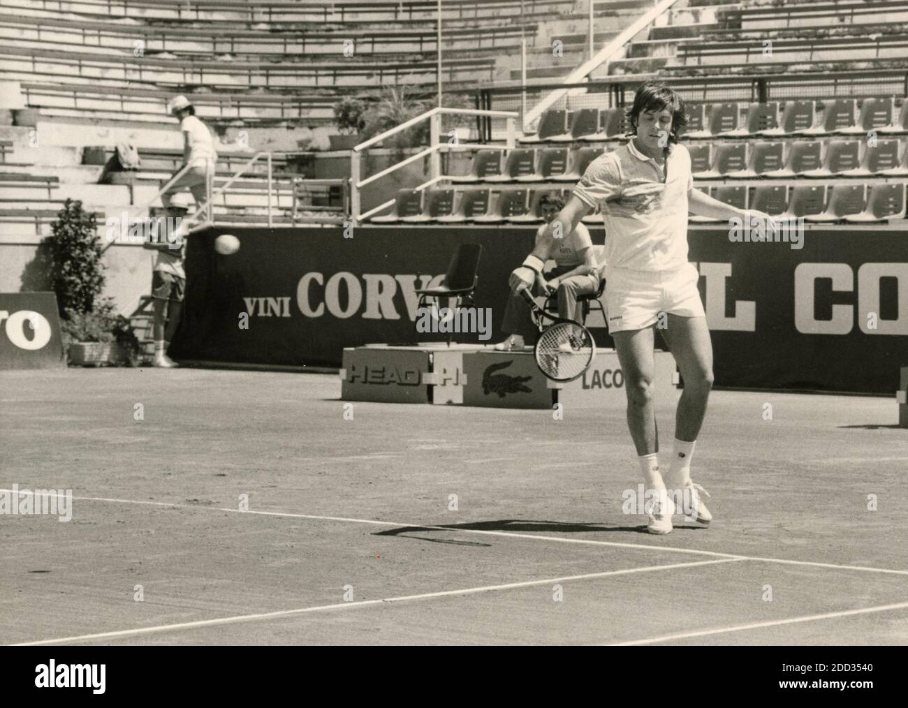 Italian tennis player Adriano Panatta, 1980s Stock Photo - Alamy