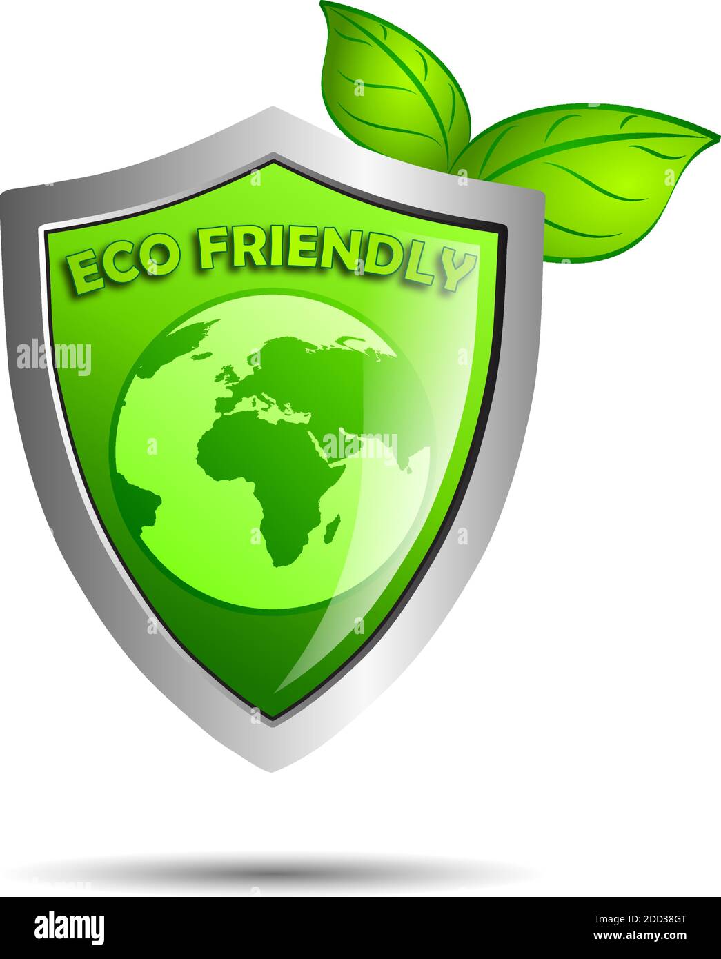 Vector sign Shield Eco Friendly Stock Vector Image & Art Alamy