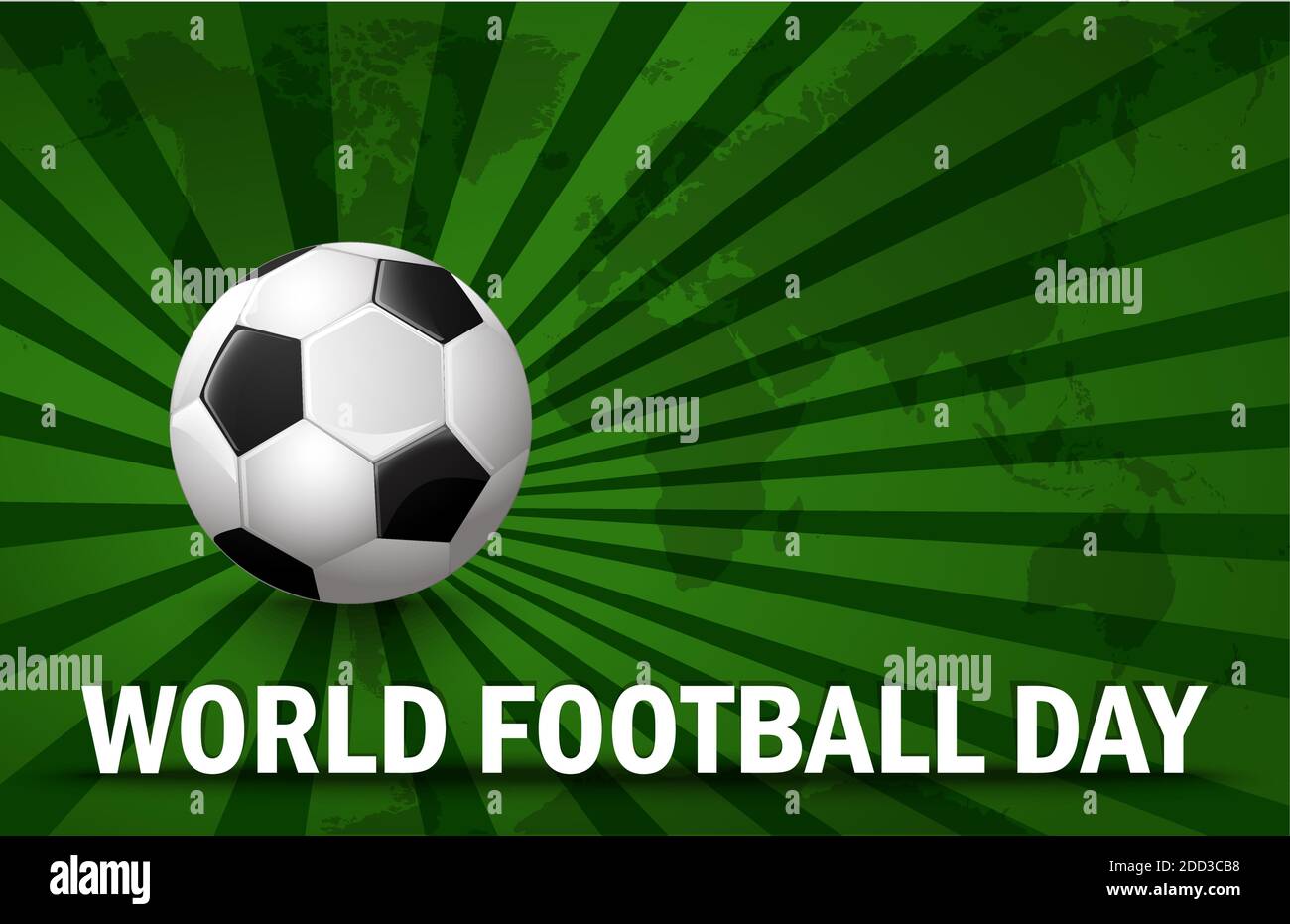 World Football Day with Soccer ball Stock Vector Image & Art Alamy