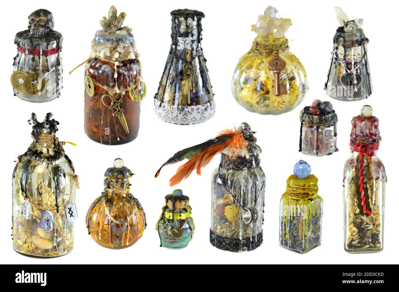 Witch bottles hi-res stock photography and images - Alamy
