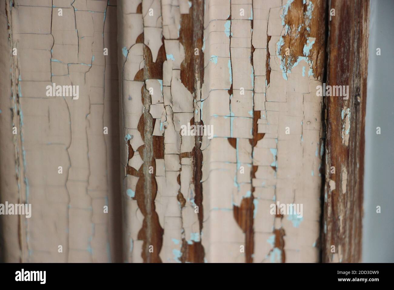 Wooden texture background with peeling old paint Stock Photo - Alamy