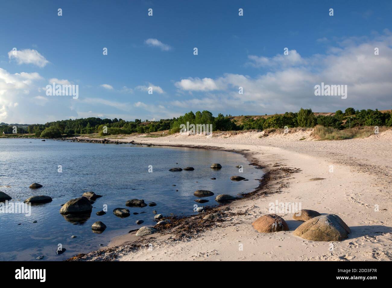 geography / travel, Sweden, Skane, Kivik, beach in Vitamoella, Kivik, Skane, South Sweden, Additional-Rights-Clearance-Info-Not-Available Stock Photo