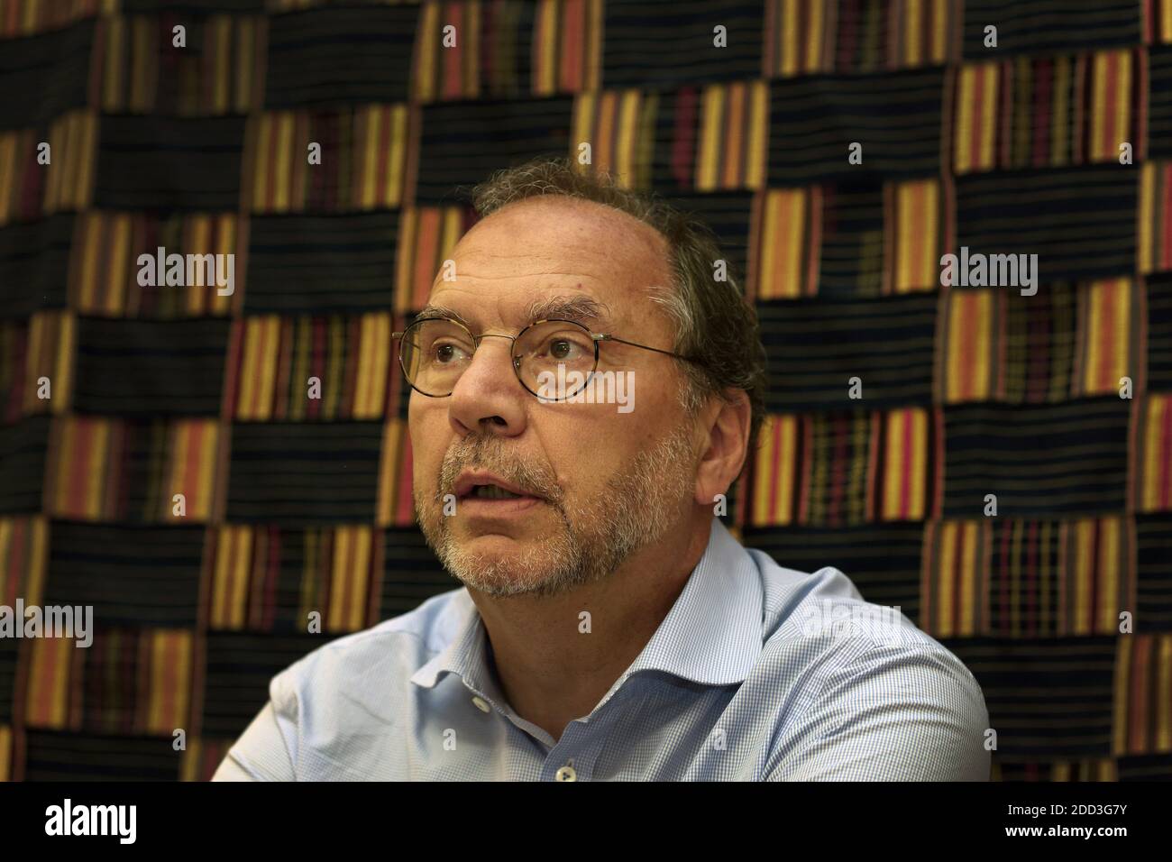 Great Britain / England / London / Prof Peter Piot, the Director of London School of Hygiene and Tropical Medicine. Stock Photo