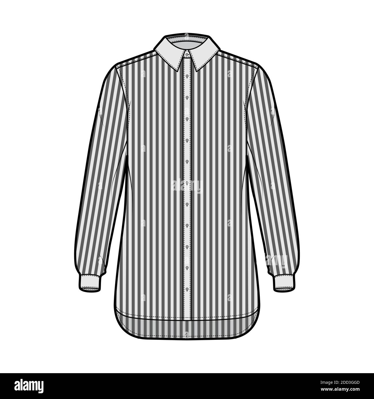 Button Down Shirt Clipart Pattern