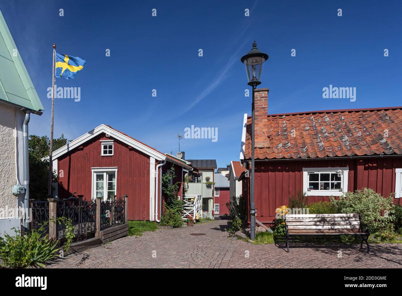 geography / travel, Sweden, squid, Vimmerby, Swedish idyll, Vimmerby, Smaland, South Sweden, Additional-Rights-Clearance-Info-Not-Available Stock Photo
