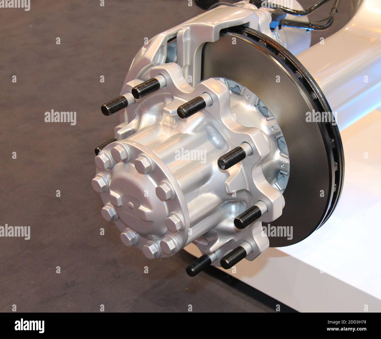 A Cutaway Display of A Lorry Truck Brake Assembly Stock Photo Alamy