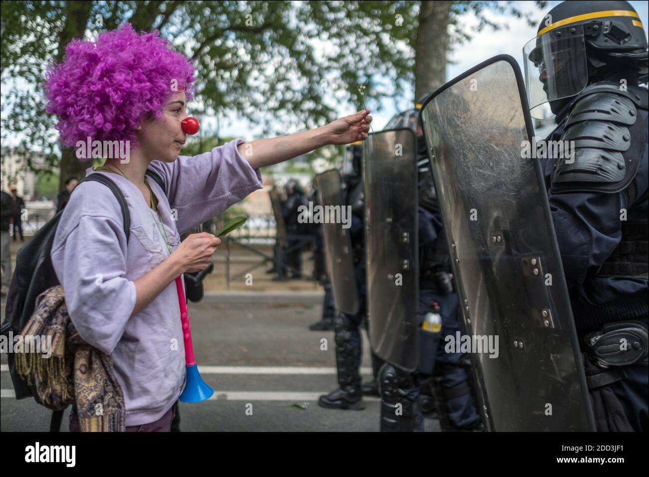 Clown Riots Several thousands people took part in the traditional May Day rally in ...