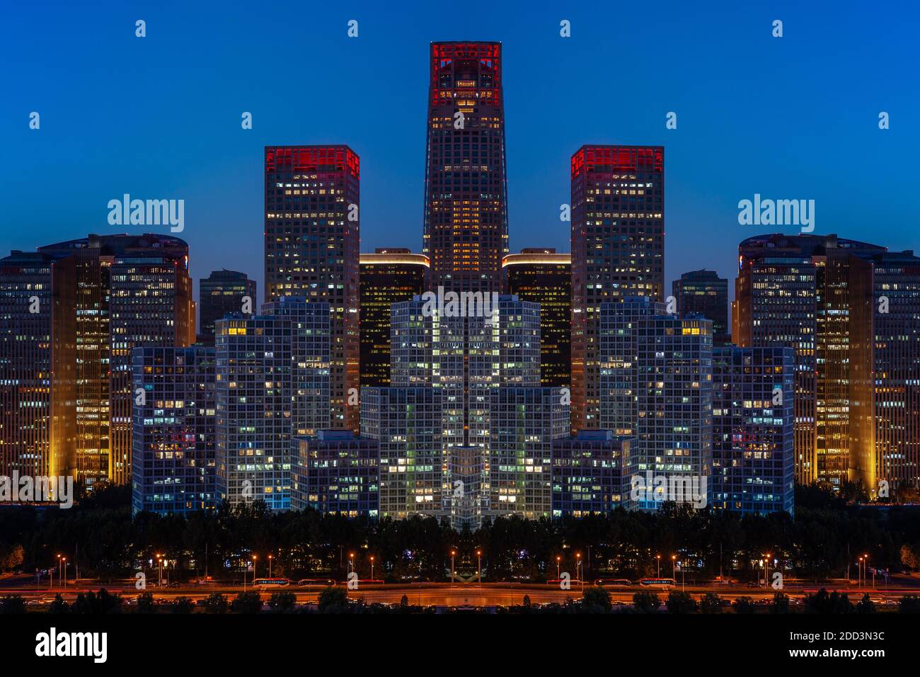 Global office park high rise hi-res stock photography and images - Alamy