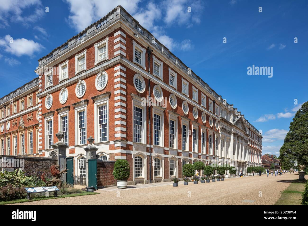 Hampton Court Palace in London, UK Stock Photo