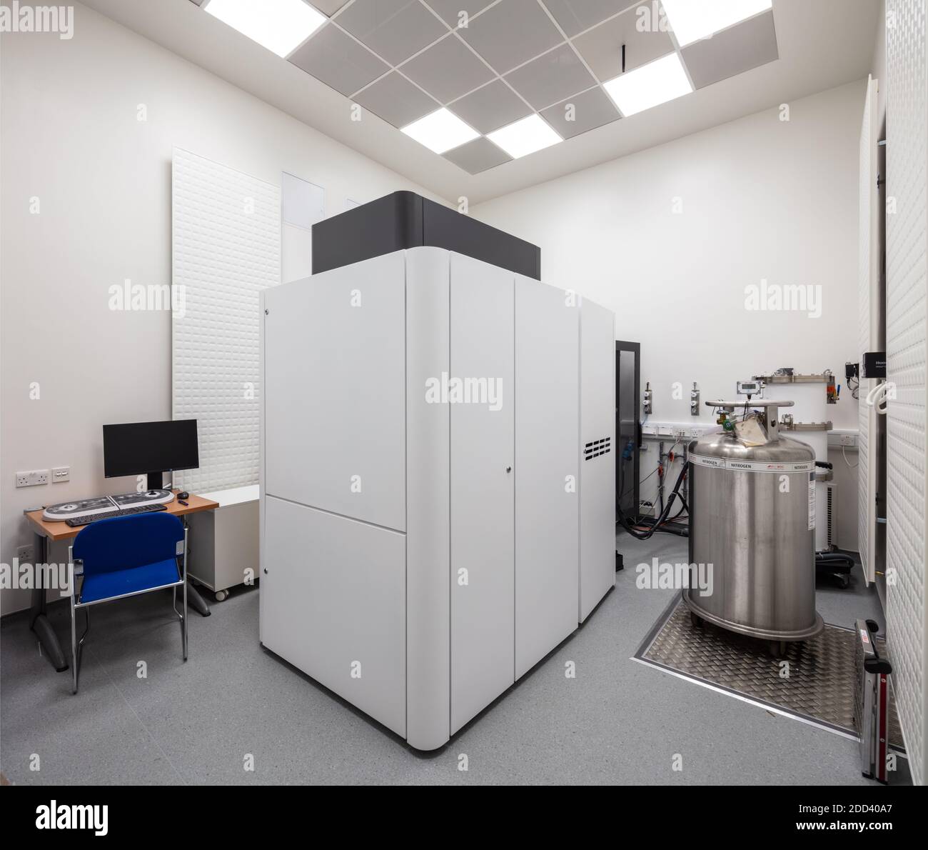 CTEM lab at the National Physical Laboratory in Teddington, London, England. Stock Photo
