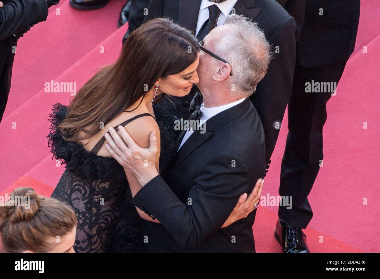 Penelope Cruz, Thierry Fremont on the red carpet at opening ceremony during 71st Cannes film festival on May 08, 2018 in Cannes, France. Photo by Nasser Berzane/ABACAPRESS.COM Stock Photo