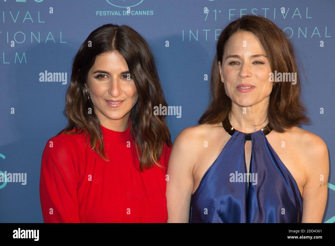 Geraldine Nakache, Suzanne Clement attending the opening ceremony diner