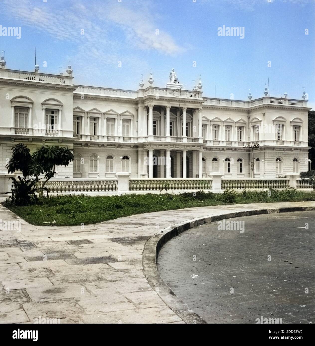 Justizpalast in Manaus, Brasilien 1966. Palace of Justice in Manaus