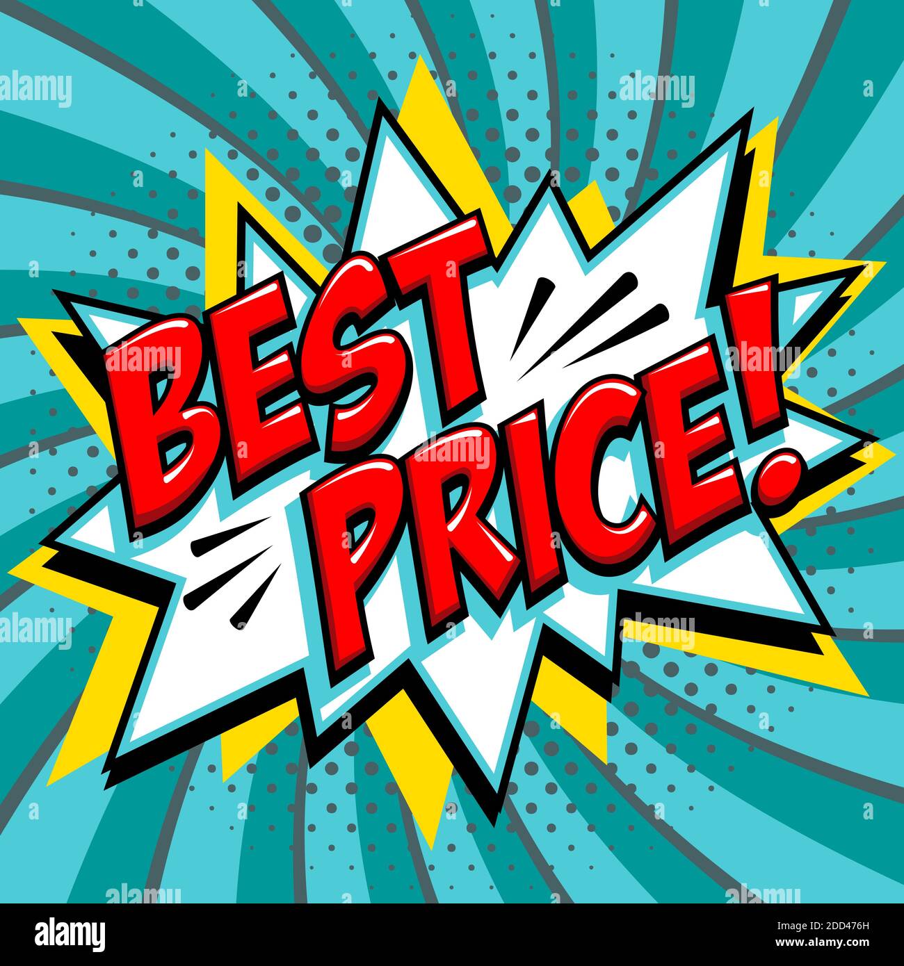 Best price Comic book style word on a blue green background Best Best price Comic book style word on a blue green background Best