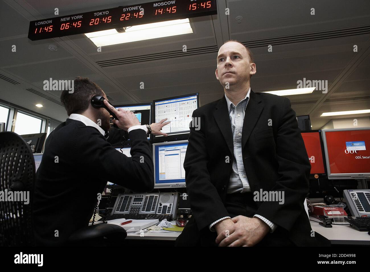 John Coates, a researcher and former financial trader who studied the biology of risk-taking, particularly in financial markets. Stock Photo