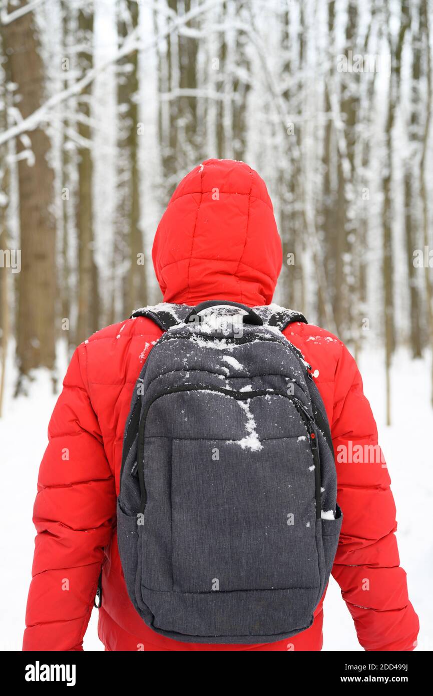 red hood backpack