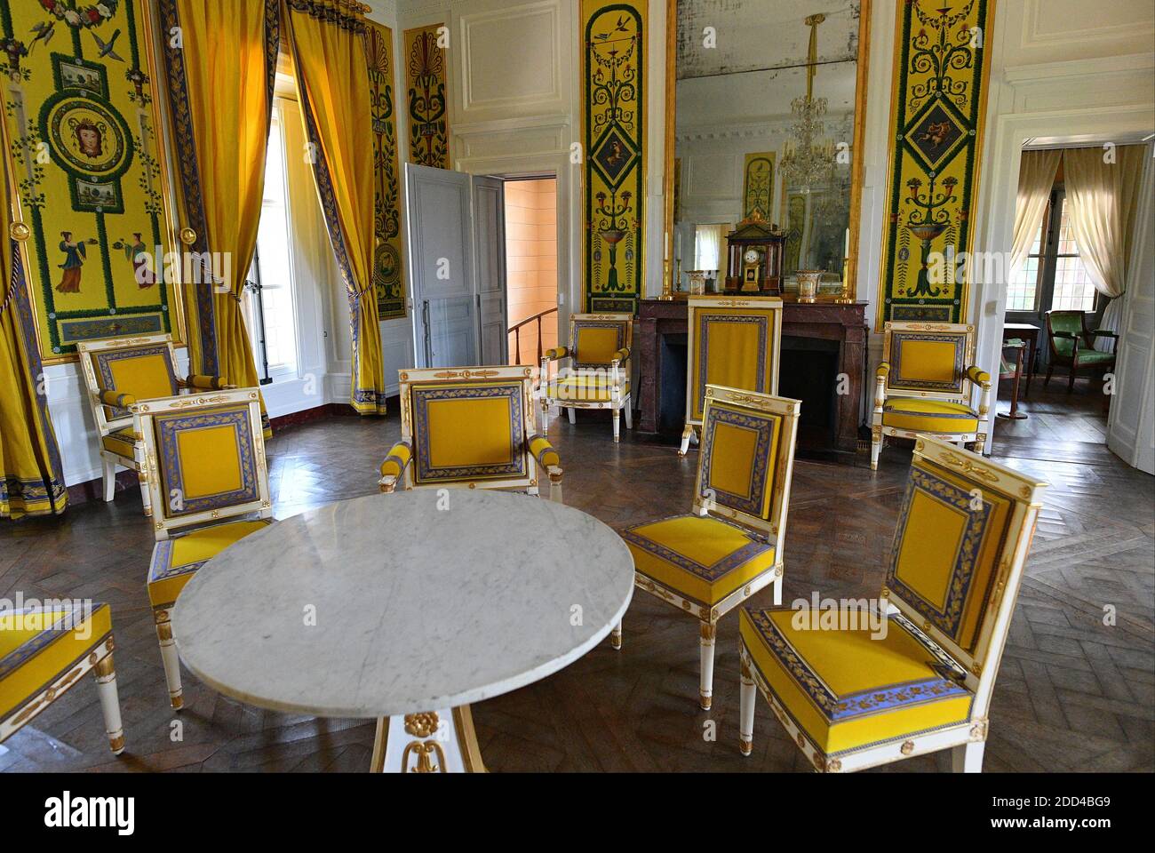 The Hameau de la Reine (The Queen's Hamlet) during its opening to the