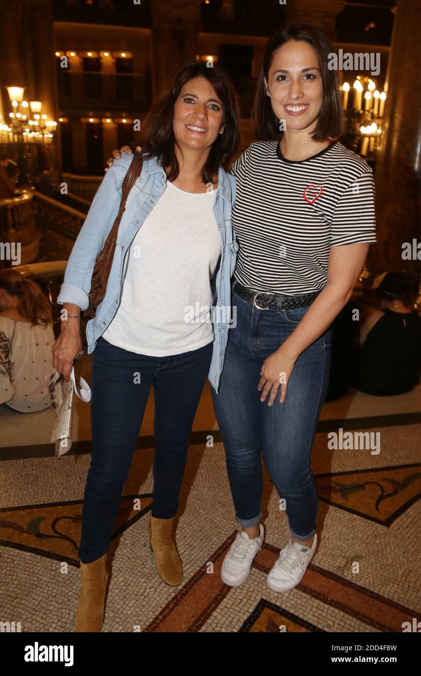Estelle Denis et Charlotte Namura lors de la soiree de lancement de 'Inside Opera' à l'Opera Garnier a Paris, France, le 04 Juin 2018. Photo by Jerome Domine/ABACAPRESS.COM Stock Photo