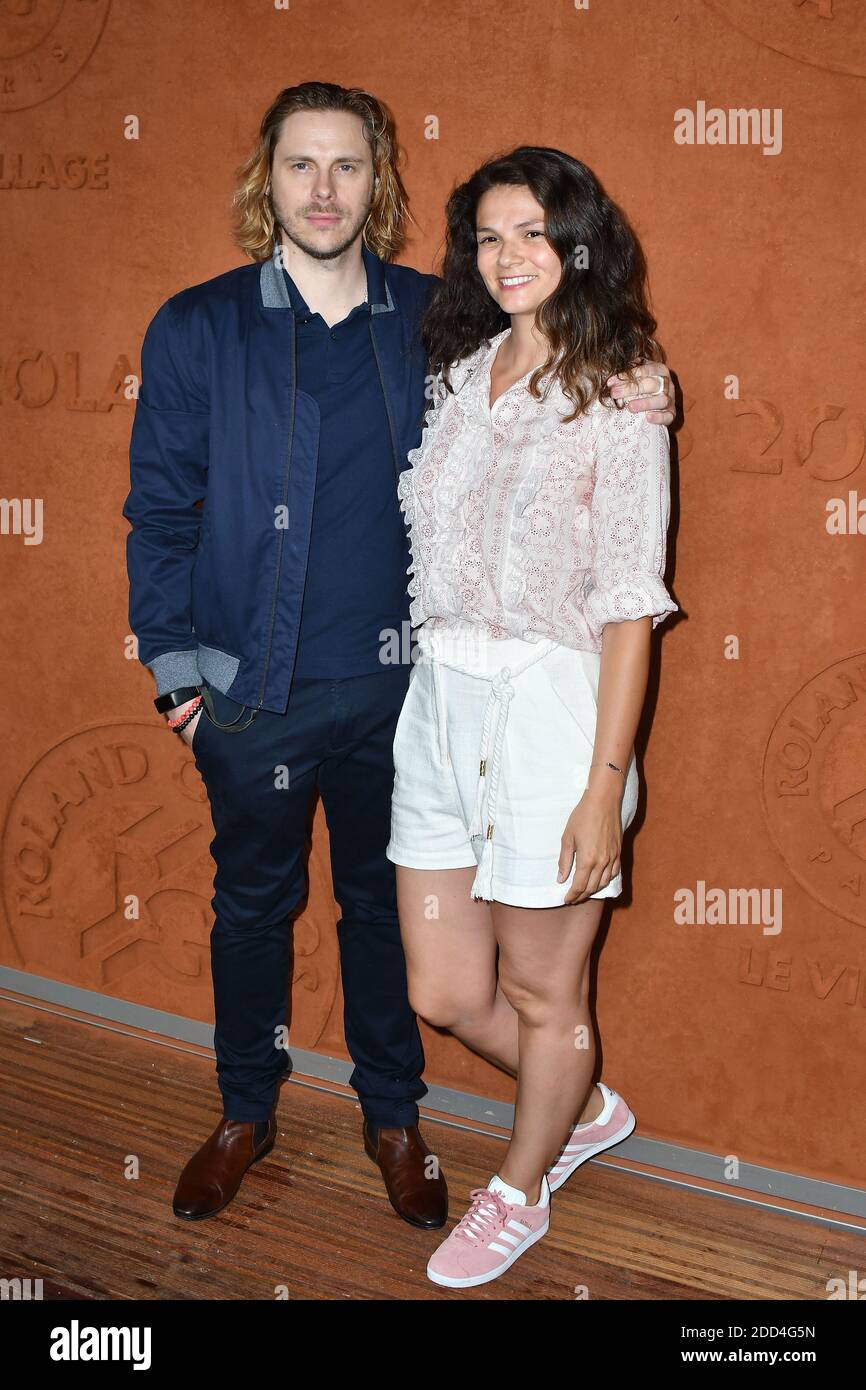 Jean-Baptiste Shelmerdine and his girlfriend Stephanie attend the 2018  French Open - Day T'en at Roland Garros on June 5, 2018 in Paris, France.  Photo by Laurent Zabulon/ABACAPRESS.COM Stock Photo - Alamy