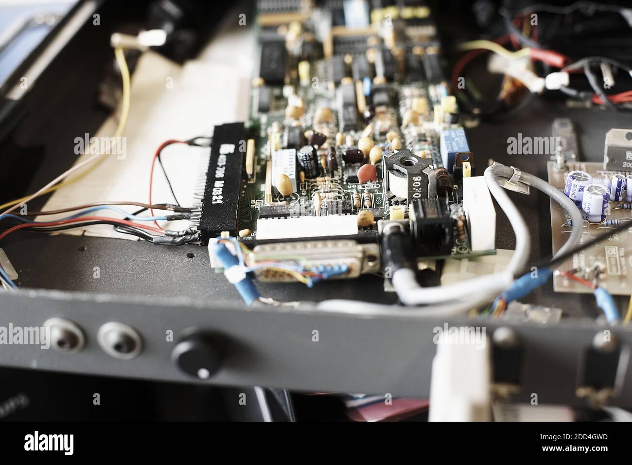 GREAT BRITAIN /Cambridge/Professor Stephen William Hawking's hardware-synthesised voice Stock Photo