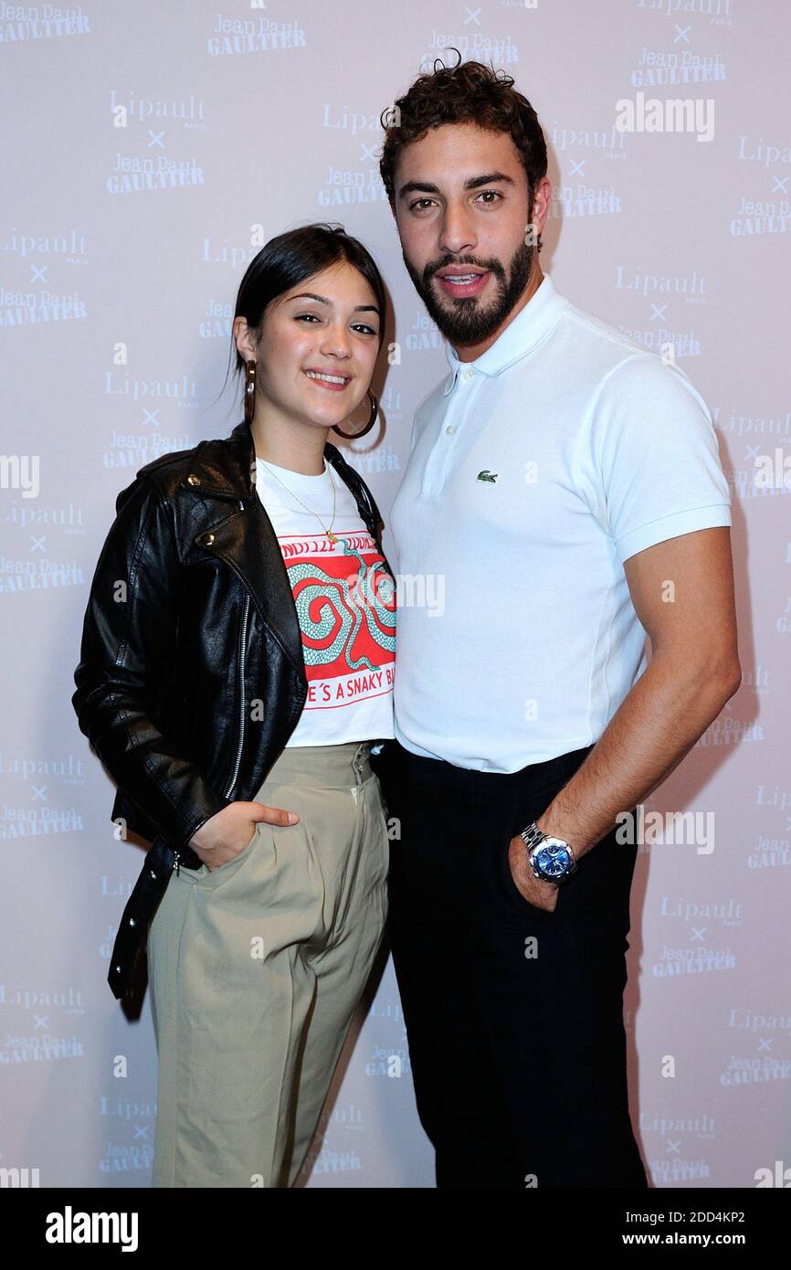 Marwan Berreni and his girlfriend Myra 