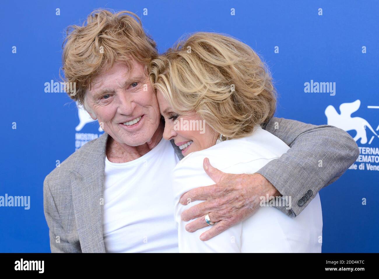 File photo - Robert Redford and Jane Fonda attending the Our Souls at Night photocall during the 74th Venice International Film Festival (Mostra di Venezia) at the Lido, Venice, Italy on September 01, 2017. Oscar winner Robert Redford will retire from acting following this autumn’s release of his upcoming film The Old Man & The Gun, the 81-year-old told Entertainment Weekly in a story published on Monday. Photo by Aurore Marechal/ABACAPRESS.COM Stock Photo