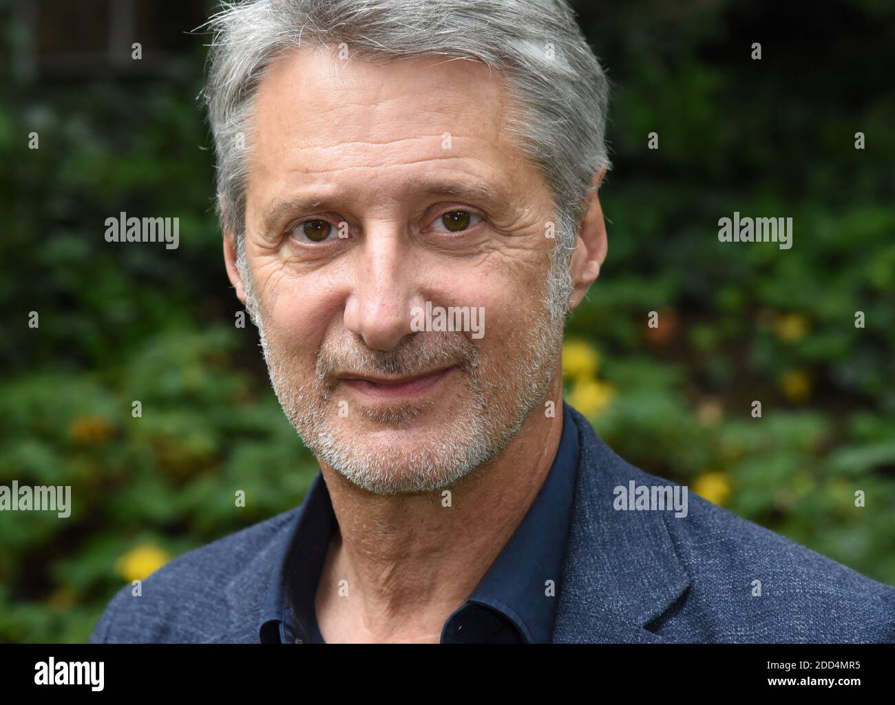 Antoine De Caunes attending the Solidays Press Conference in Paris