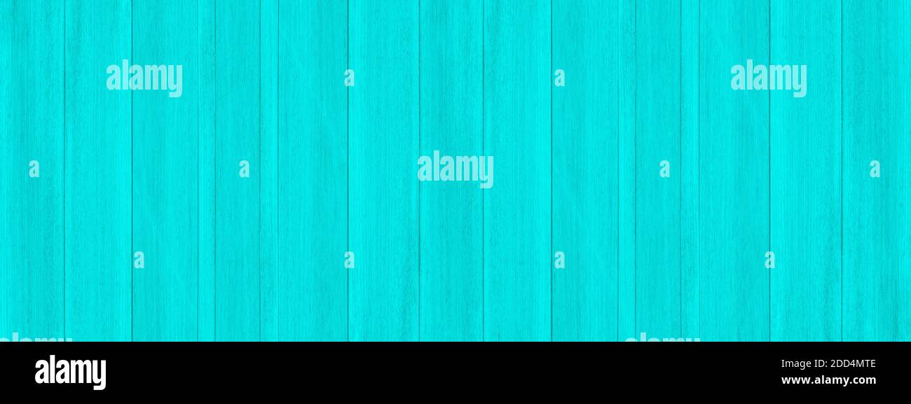 Blue wood texture as background. Vintage wooden wall panorama Stock Photo