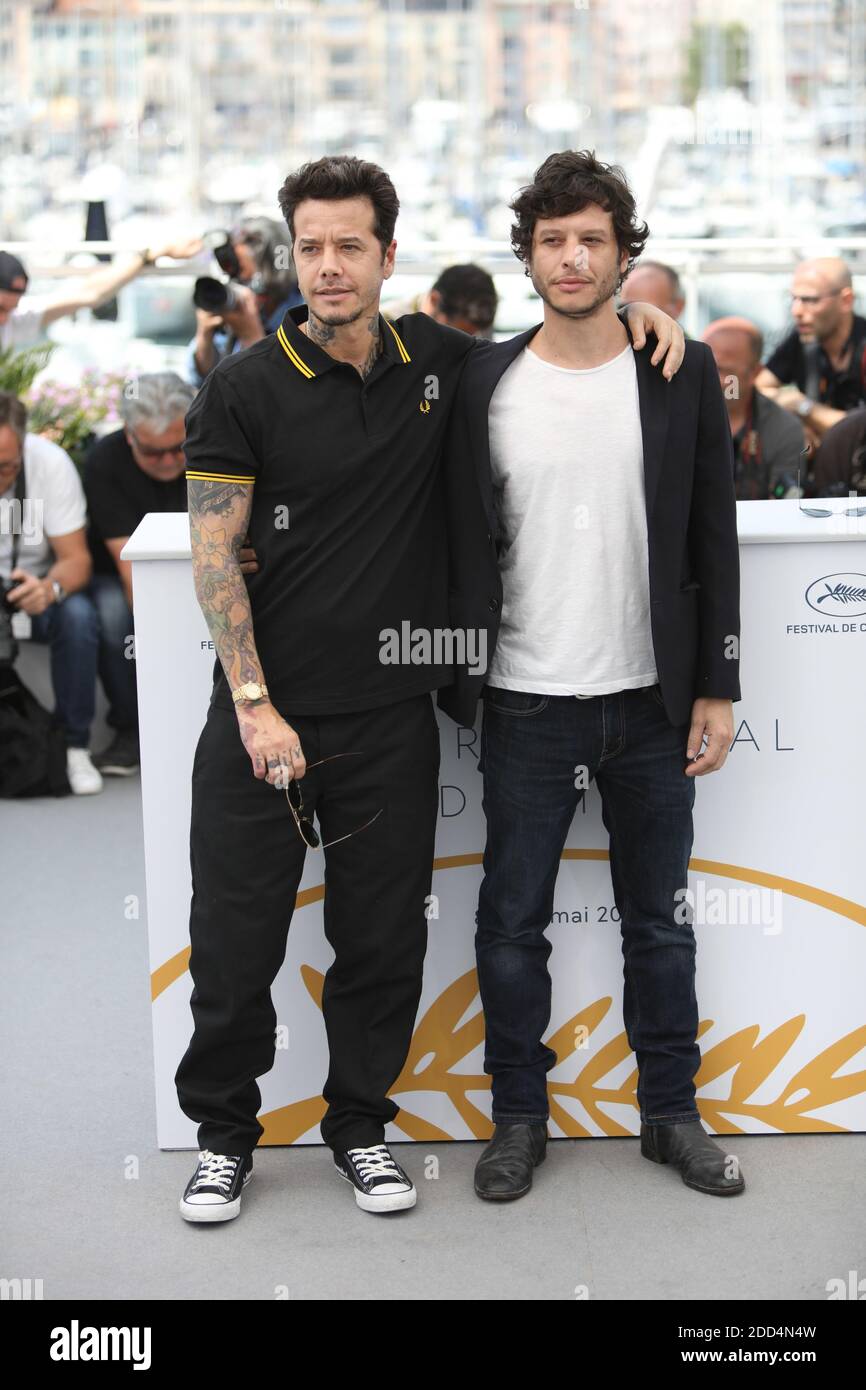 Producer Sebastian Ortega and director Luis Ortega attend the photocall for 'El Angel' during the 71st annual Cannes Film Festival at Palais des Festivals on May 11, 2018 in Cannes, France. Photo by David Boyer/ABACAPRESS.COM Stock Photo