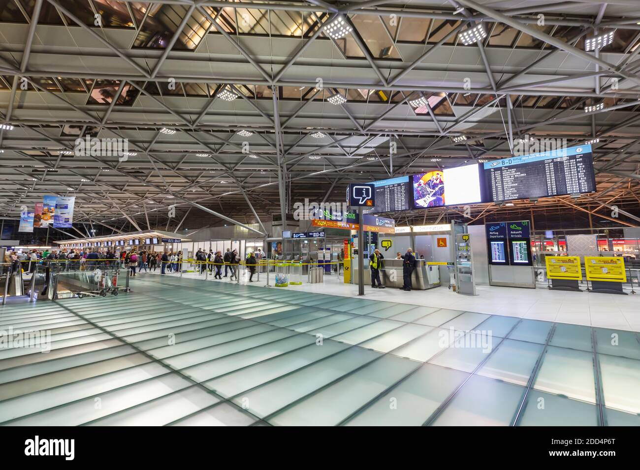 Cologne, Germany - November 2, 2019: Cologne Köln Bonn CGN Airport Terminal 2 in Germany. Stock Photo