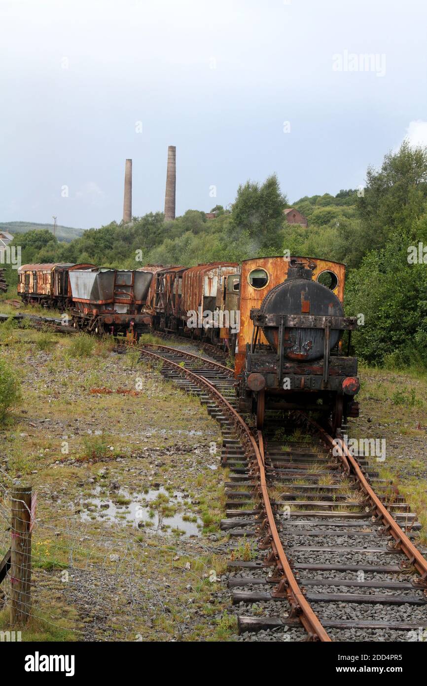 Dunaskin Heritage Site, Dalmellington, Ayrshire, Scotland, UK . The