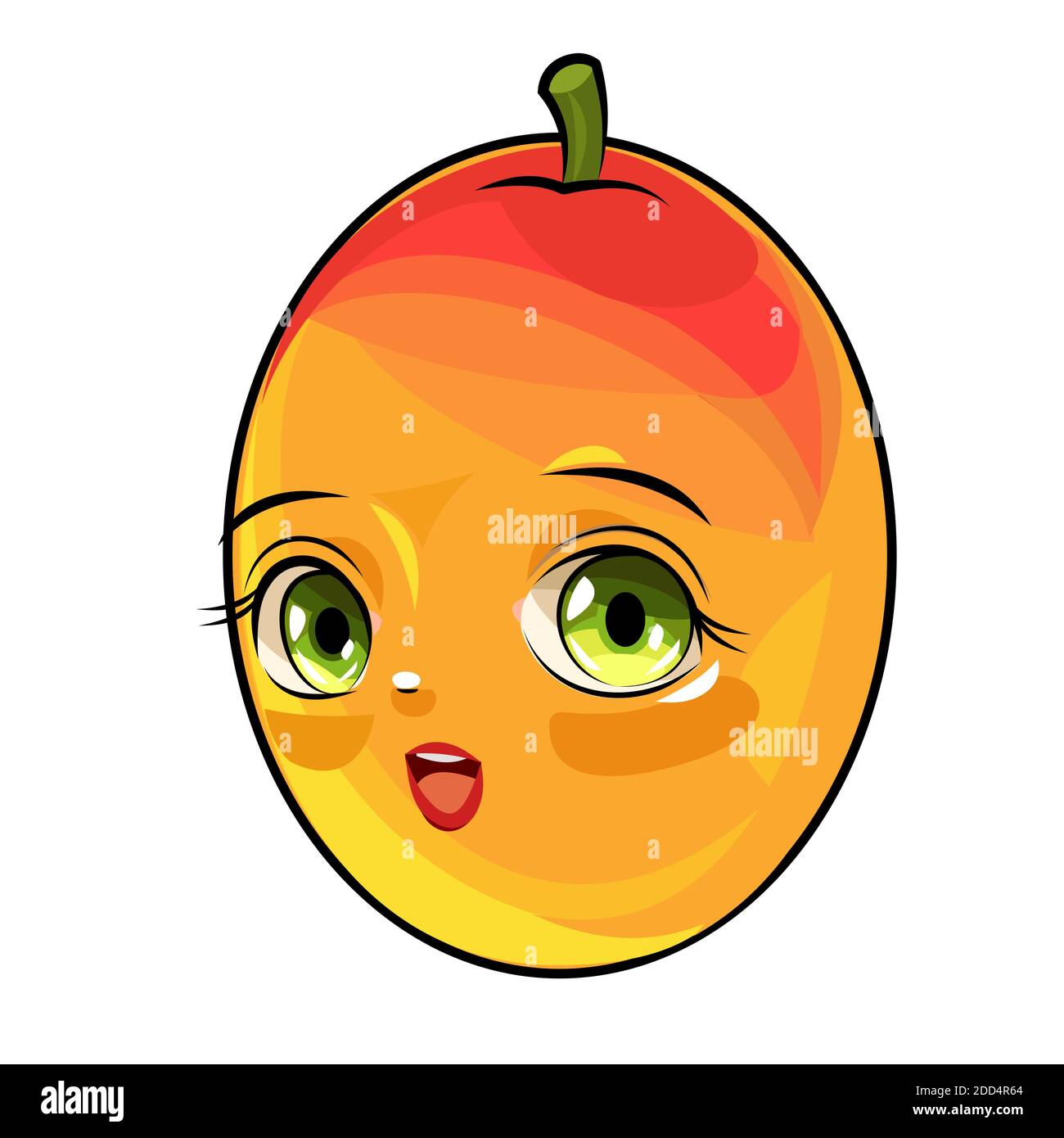 Cartoon mango Stock Vector Images Alamy