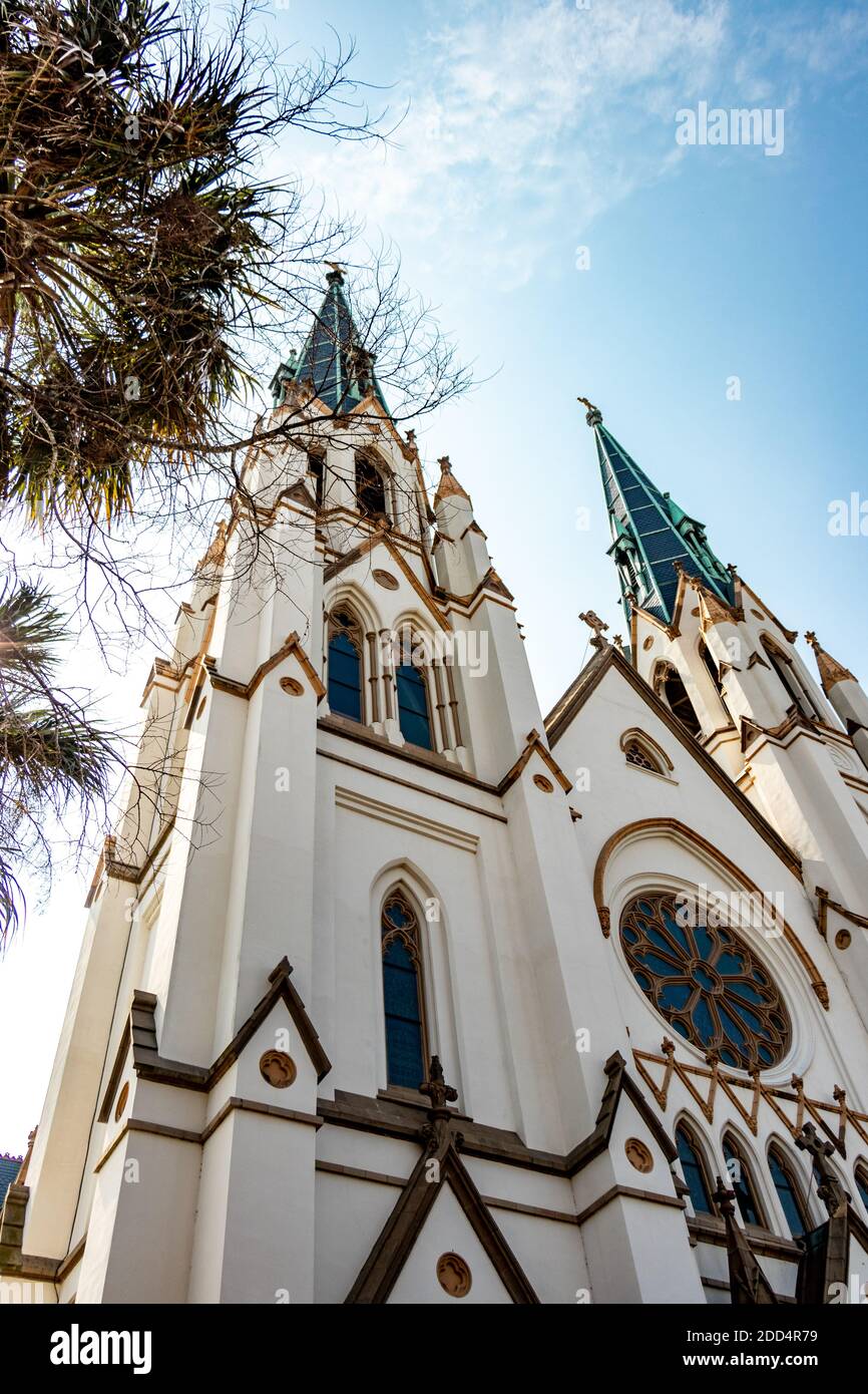 The Cathedral Basilica of St. John the Baptist in savannah georgia ...