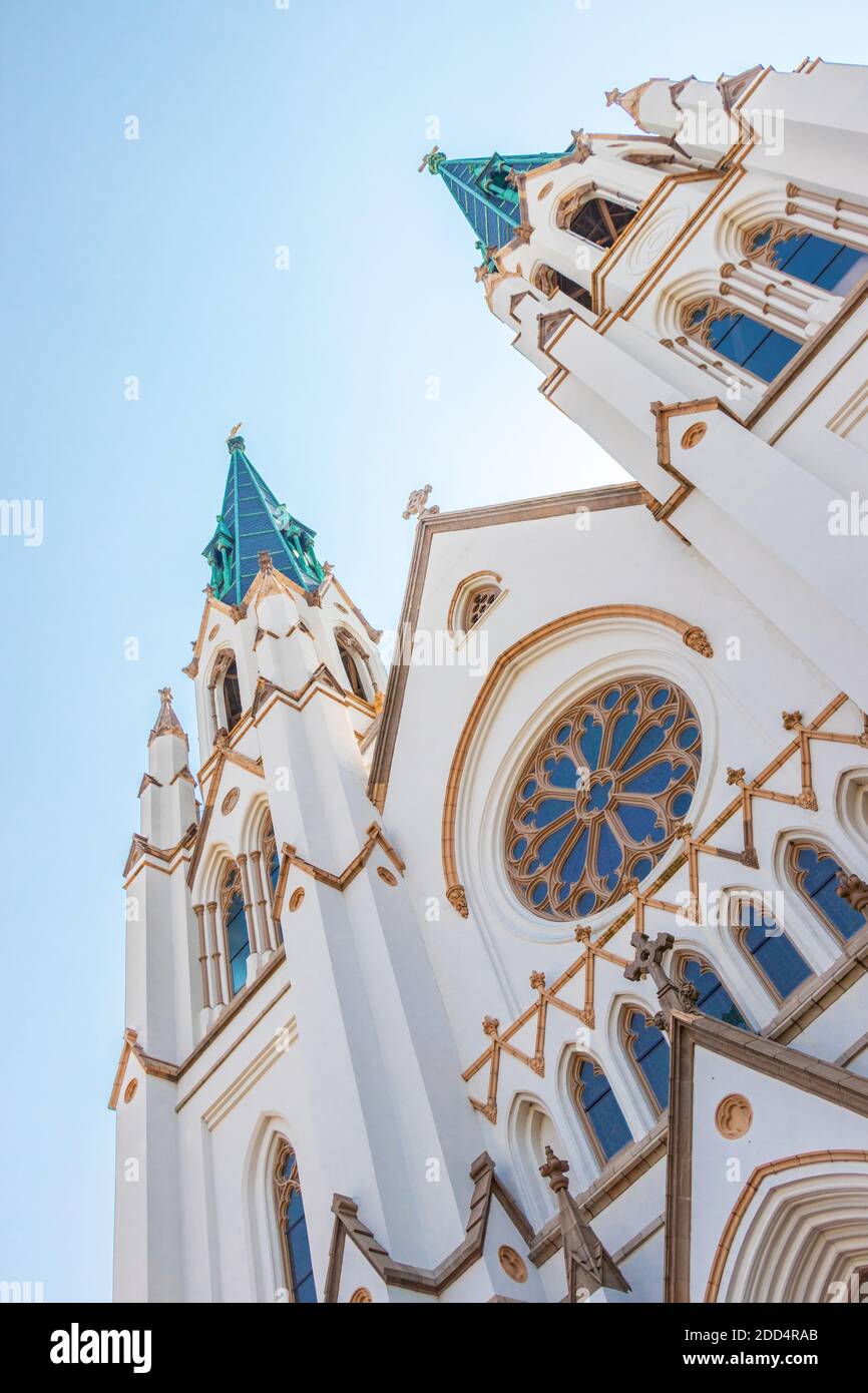 The Cathedral Basilica of St. John the Baptist in savannah georgia ...