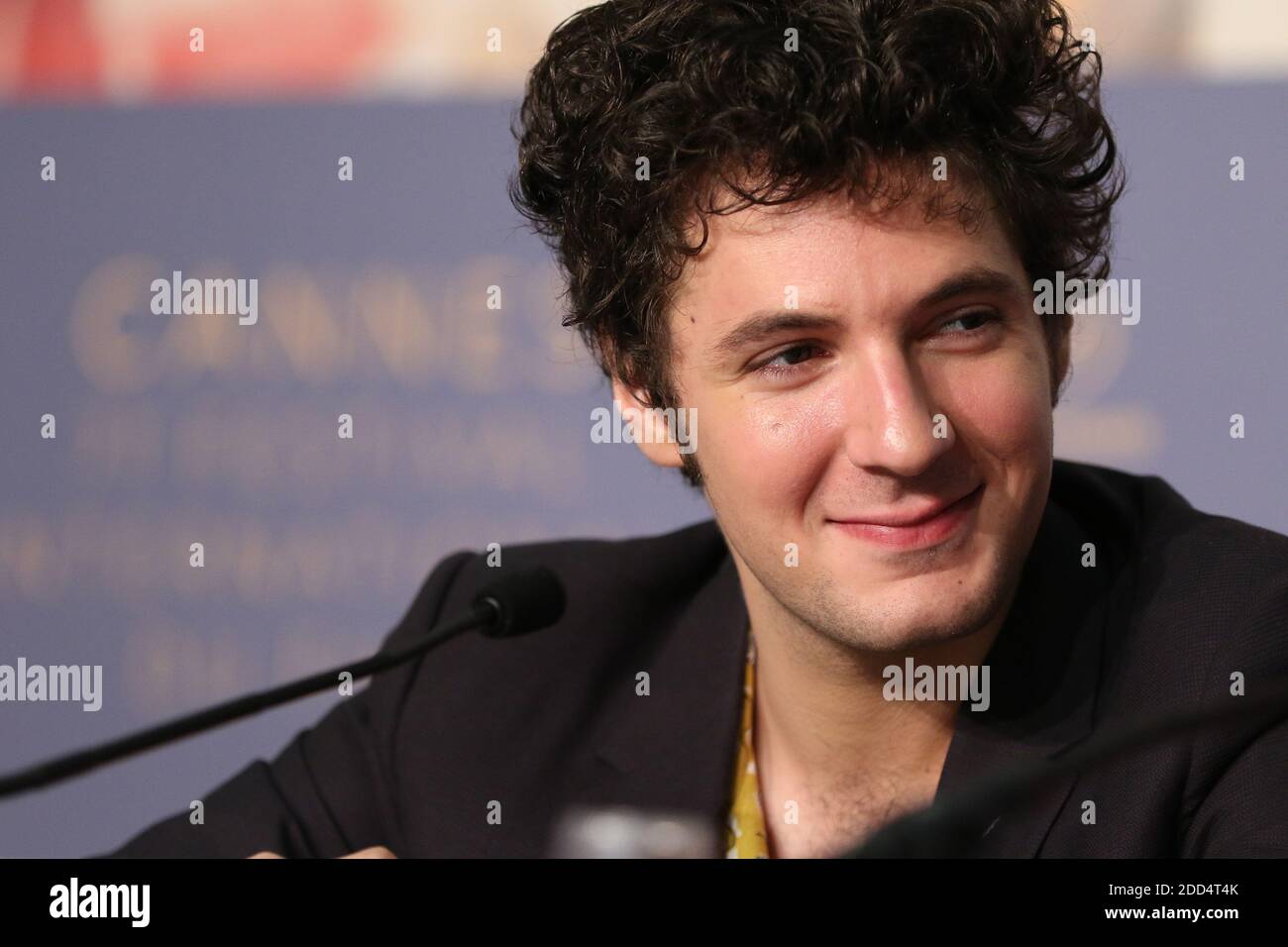 Vincent Lacoste attends the press conference for 'Sorry Angel (Plaire,  Aimer Et Courir Vite)' during the 71st annual Cannes Film Festival at  Palais des Festivals on May 11, 2018 in Cannes, France.