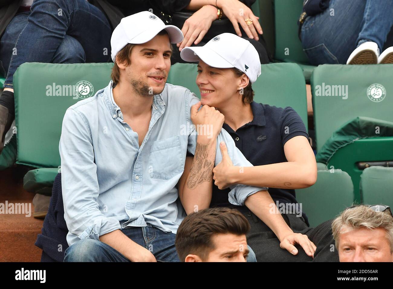 Actress Celine Sallette Attends The 18 French Open Day Eleven At Roland Garros On June 6 18 In Paris France Photo By Laurent Zabulon Abacapress Com Stock Photo Alamy