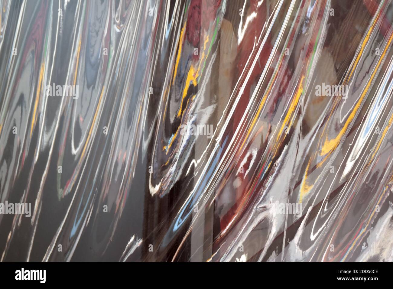 Abstract colorful background. Wavy  wallpaper. Stock Photo