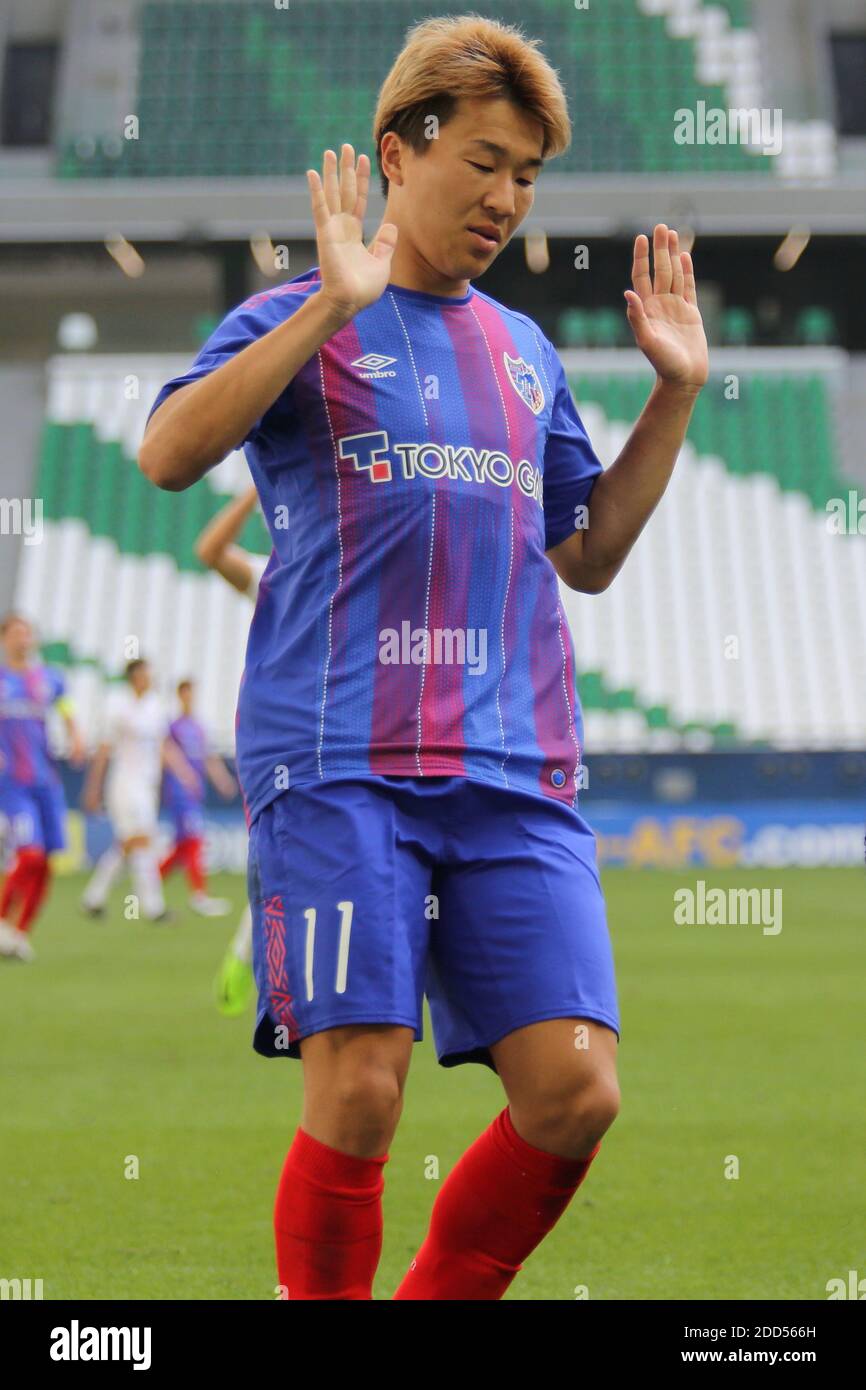 Doha Qatar November 24 Kensuke Nagai Of Fc Tokyo During The Afc Champions League Group F Match Between Fc Tokyo And Shanghai Shenhua At The Education City Stadium On November 24