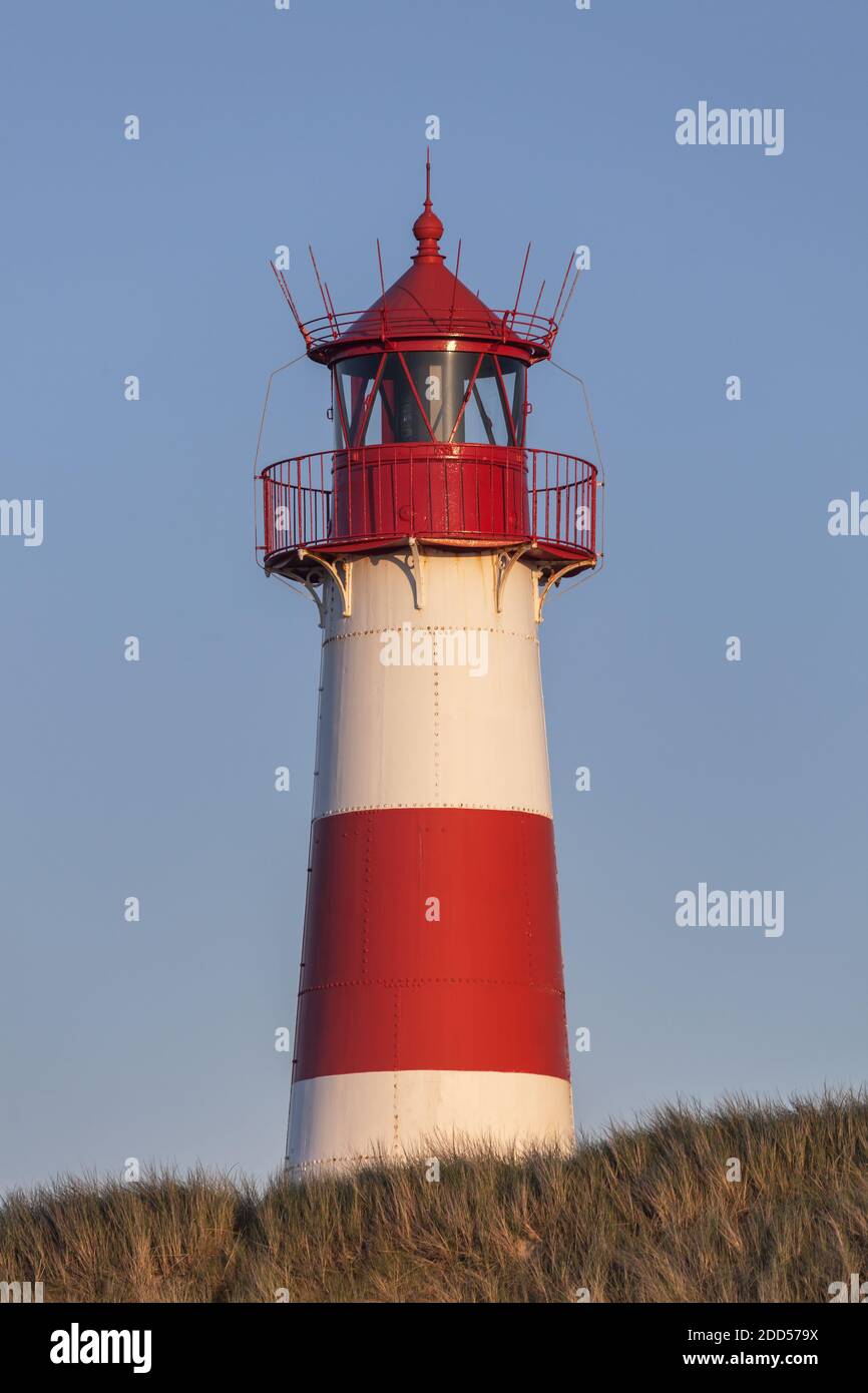 geography / travel, Germany, Schleswig-Holstein, Sylt, lighthouse List East at elbow, Freedom-Of-Panorama Stock Photo